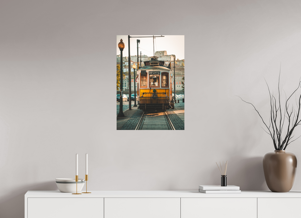 50 x 70 cm, Papier photo couleur Tirage photo [ Porto - Linha 1 ] - Photographie d'art