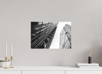45 x 30 cm, Photo papier noir & blanc Tirage photo [ Londres - City Geometry ] - Photographie d'art
