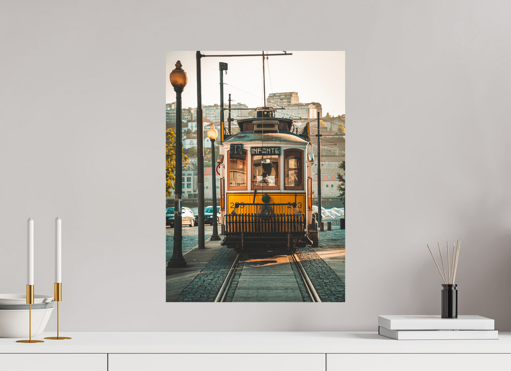40 x 56 cm, Papier photo couleur Tirage photo [ Porto - Linha 1 ] - Photographie d'art