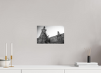 30 x 20 cm, Alu-Dibon noir & blanc Tirage photo [ Porto - Infante D. Henrique ] - Photographie d'art