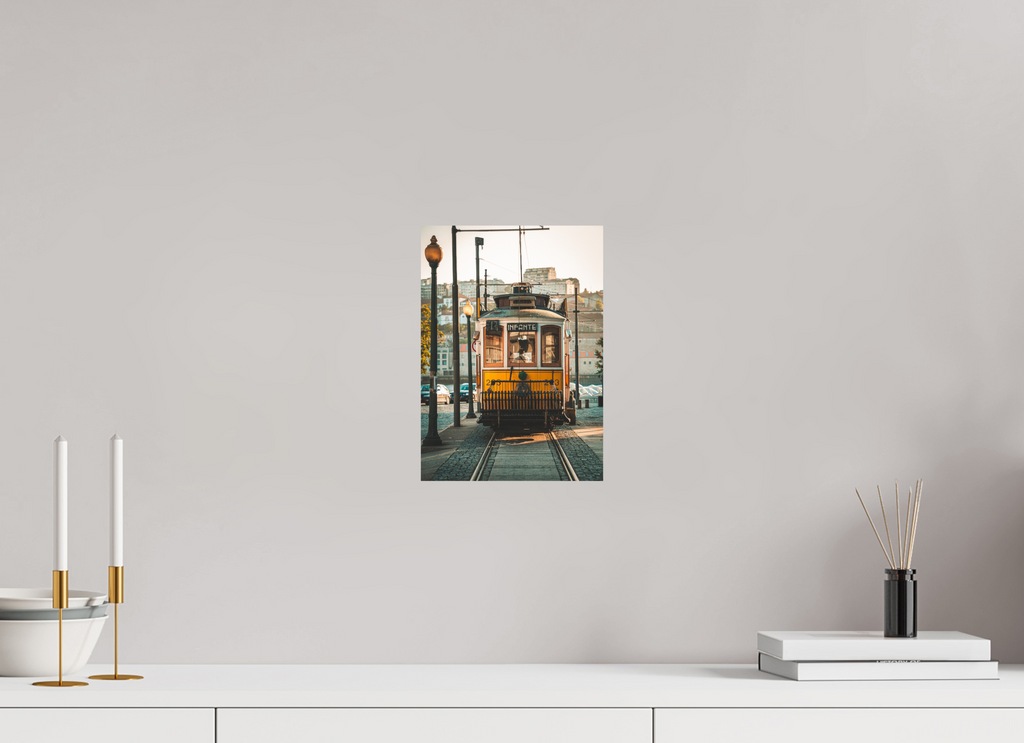 20 x 28 cm, Alu-Dibon couleur Tirage photo [ Porto - Linha 1 ] - Photographie d'art