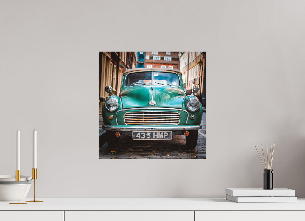 40 x 40 cm, Papier photo couleur Tirage photo [ Londres - The Old Morris ] - Photographie d'art