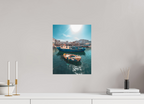 30 x 38,8 cm, Alu-Dibon couleur Tirage photo [ Monopoli - Porto Antico ] - Photographie d'art