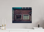 50 x 40 cm, Alu-Dibon couleur Tirage photo [ Berlin - Nordbahnhof ] - Photographie d'art