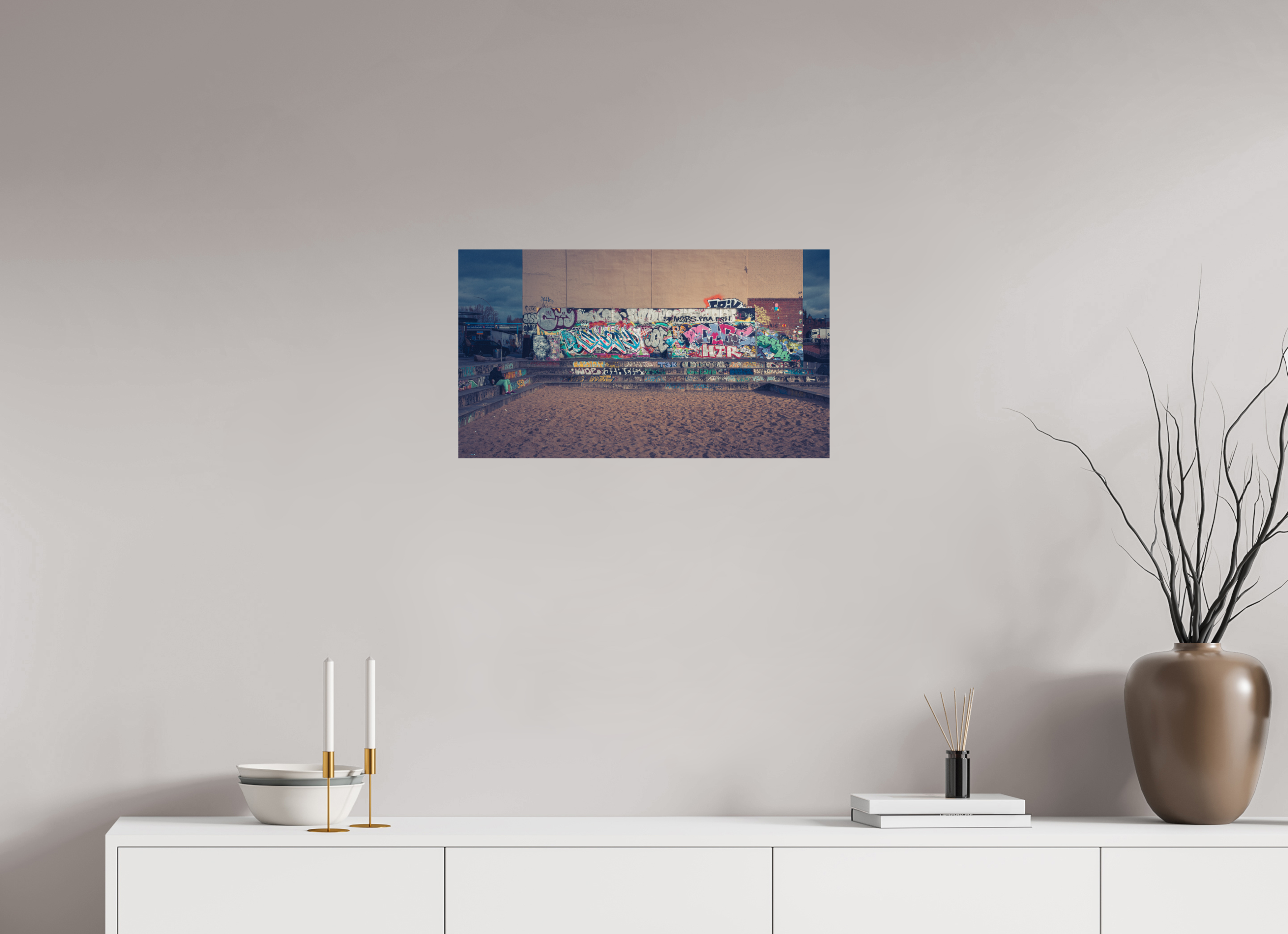 64 x 36 cm, Papier photo couleur Tirage photo [ Berlin - JOE ] - Photographie d'art