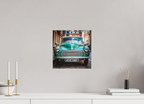30 x 30 cm, Alu-Dibon couleur Tirage photo [ Londres - The Old Morris ] - Photographie d'art