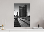 40 x 60 cm, Alu-Dibon noir & blanc Tirage photo [ Paris - BNF ] - Photographie d'art