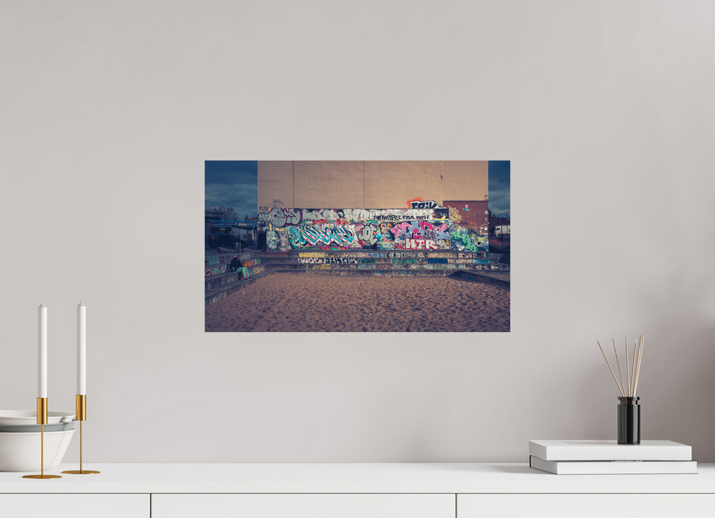 48 x 27 cm, Alu-Dibon couleur Tirage photo [ Berlin - JOE ] - Photographie d'art