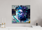 50 x 50 cm, Papier photo couleur Tirage photo [ Londres - LDN Street Art Prince ] - Photographie d'art