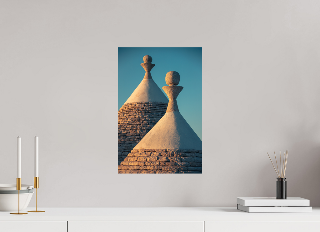 30 x 45 cm, Papier photo couleur Tirage photo [ Martina Franca - Sunset over the trulli ] - Photographie d'art