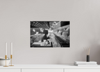45 x 30 cm, Photo papier noir & blanc Tirage photo [ New York - 4 Structures ] - Photographie d'art