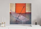 60 x 60 cm, Papier photo couleur Tirage photo [ Berlin - The Lost Umbrella ] - Photographie d'art