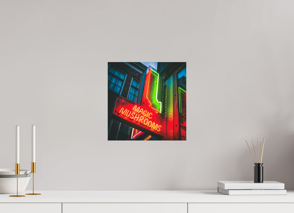 30 x 30 cm, Alu-Dibon couleur Tirage photo [ Amsterdam - A Kind Of Magic ] - Photographie d'art