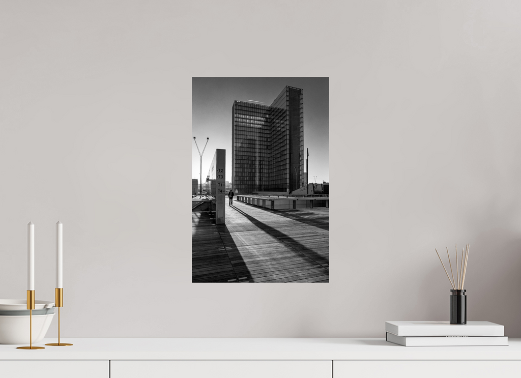 30 x 45 cm, Photo papier noir & blanc Tirage photo [ Paris - BNF ] - Photographie d'art