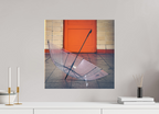 50 x 50 cm, Papier photo couleur Tirage photo [ Berlin - The Lost Umbrella ] - Photographie d'art